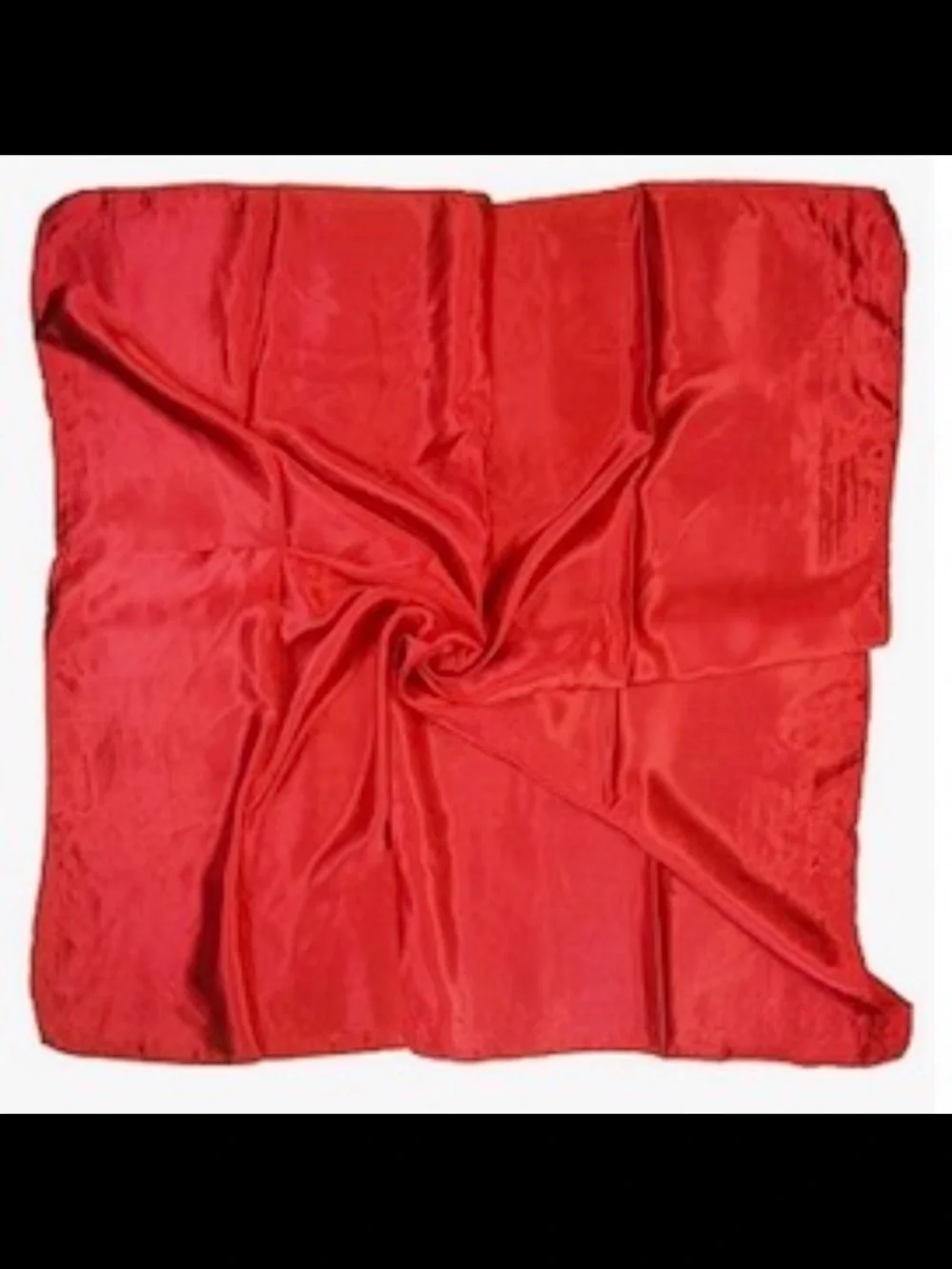 Large 35 x 35 inches Red  Scarf - Women's Fashion Accessory